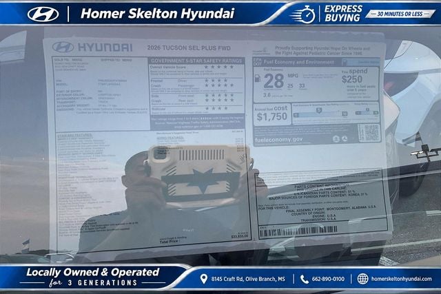 2026 Hyundai TUCSON SEL Plus