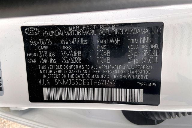2026 Hyundai TUCSON SEL
