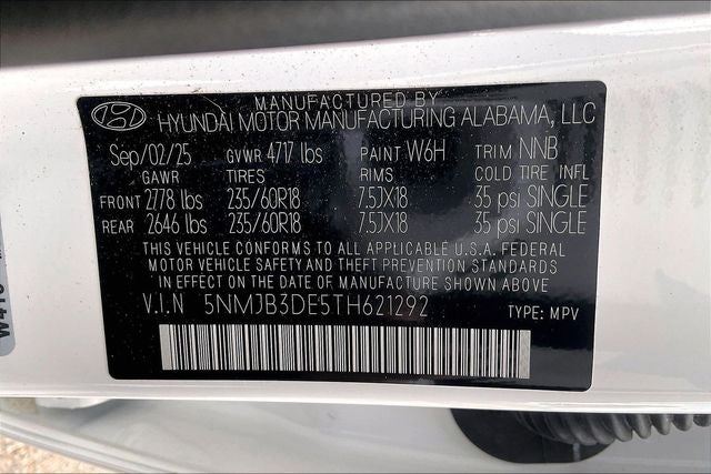 2026 Hyundai TUCSON SEL