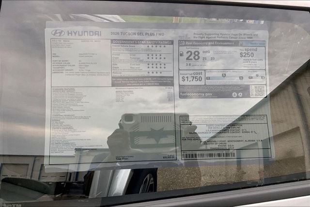 2026 Hyundai TUCSON SEL Plus