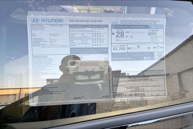 2026 Hyundai TUCSON SEL Plus