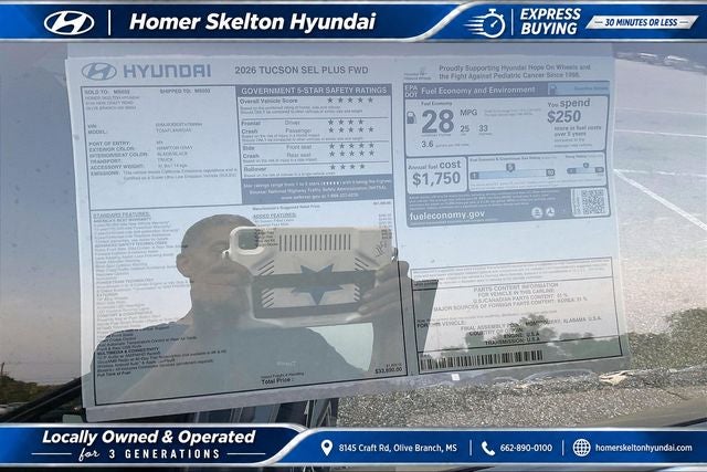 2026 Hyundai TUCSON SEL Plus