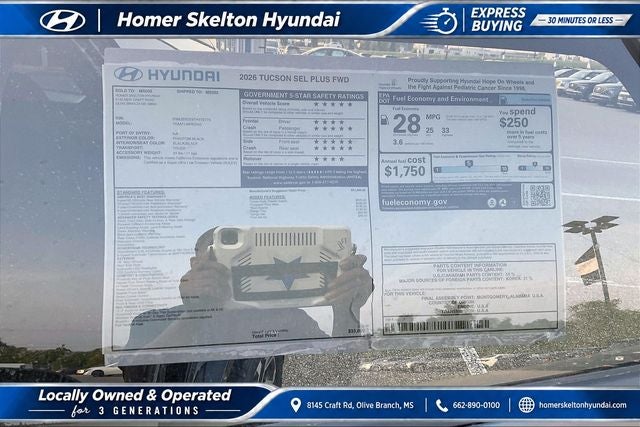 2026 Hyundai TUCSON SEL Plus