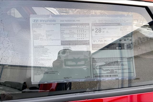 2026 Hyundai TUCSON SEL