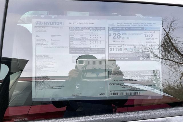 2026 Hyundai TUCSON SEL