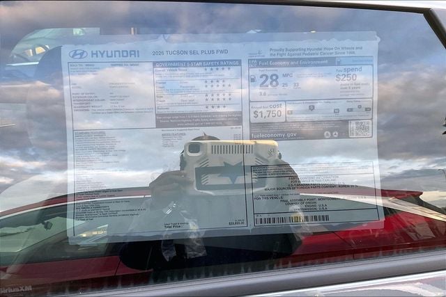2026 Hyundai TUCSON SEL Plus
