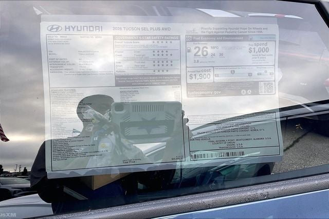 2026 Hyundai TUCSON SEL Plus
