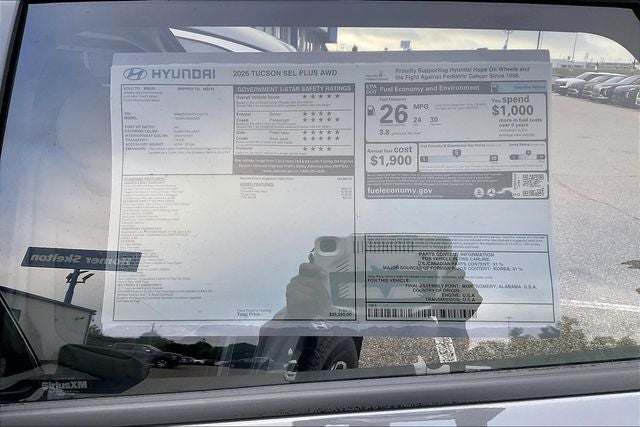 2026 Hyundai TUCSON SEL Plus