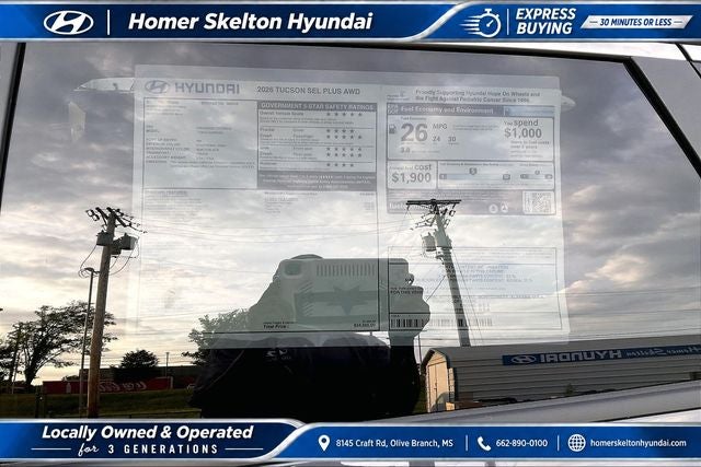 2026 Hyundai TUCSON SEL