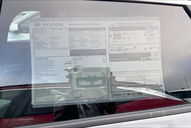 2026 Hyundai TUCSON SEL Plus