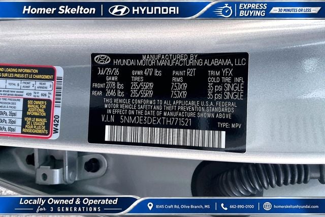 2026 Hyundai TUCSON Limited