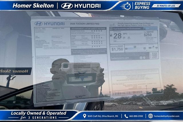 2026 Hyundai TUCSON Limited