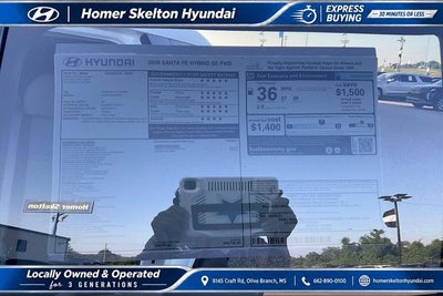 2026 Hyundai SANTA FE HYBRID SE