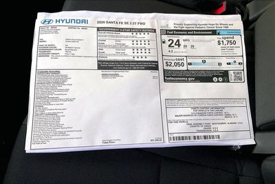 2026 Hyundai SANTA FE SE