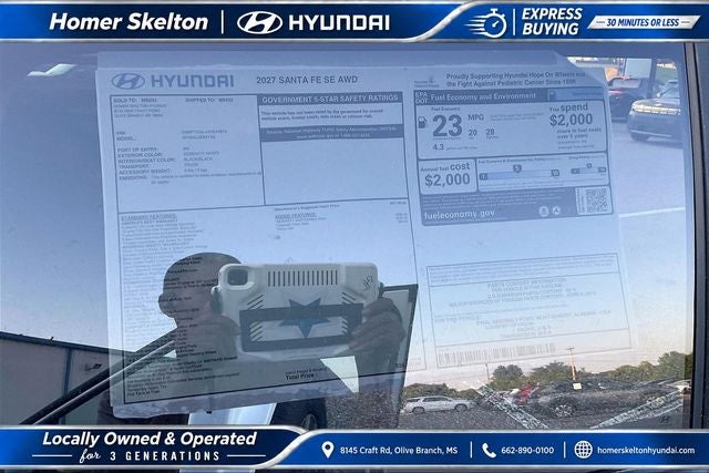 2027 Hyundai SANTA FE SE