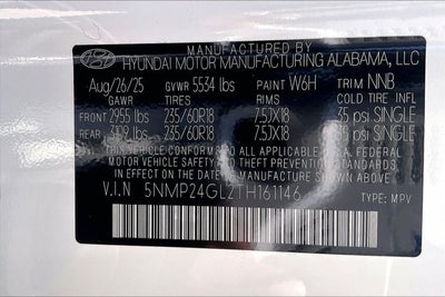 2026 Hyundai SANTA FE SEL
