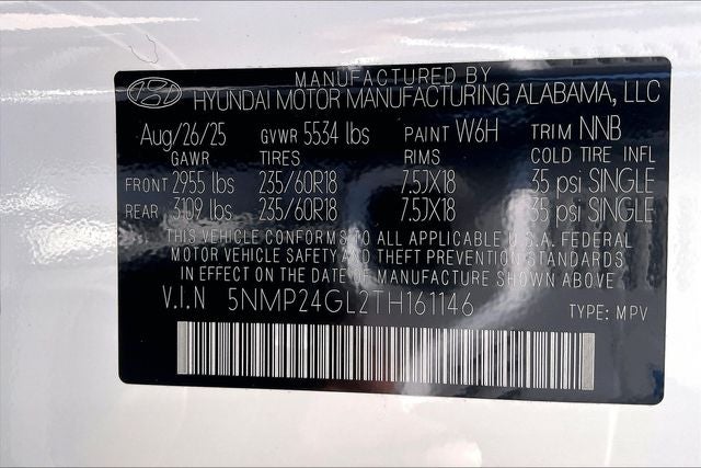 2026 Hyundai SANTA FE SEL