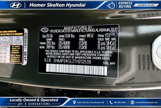 2026 Hyundai SANTA FE SEL