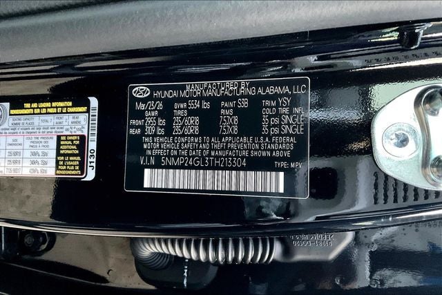 2026 Hyundai SANTA FE SEL