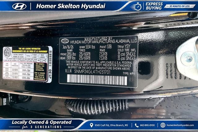 2026 Hyundai SANTA FE SEL