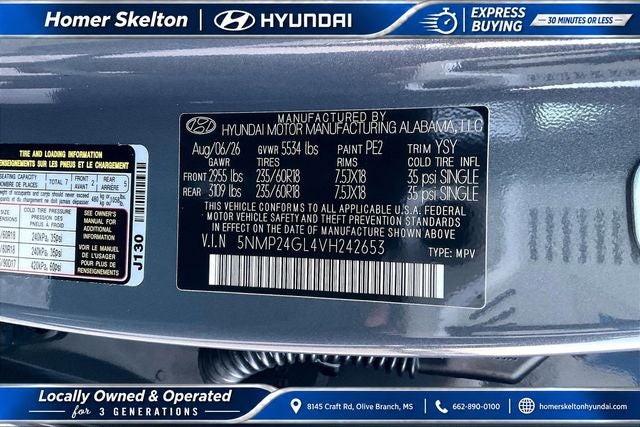 2027 Hyundai SANTA FE SEL
