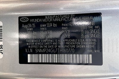 2026 Hyundai SANTA FE SEL