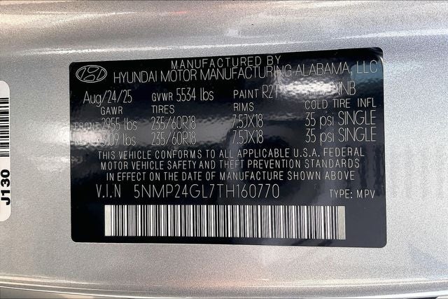 2026 Hyundai SANTA FE SEL