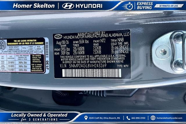 2027 Hyundai SANTA FE SEL