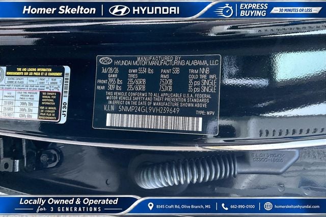 2027 Hyundai SANTA FE SEL