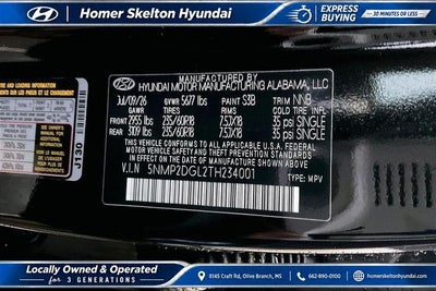 2026 Hyundai SANTA FE SEL