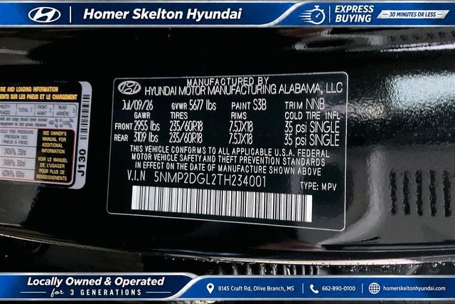 2026 Hyundai SANTA FE SEL