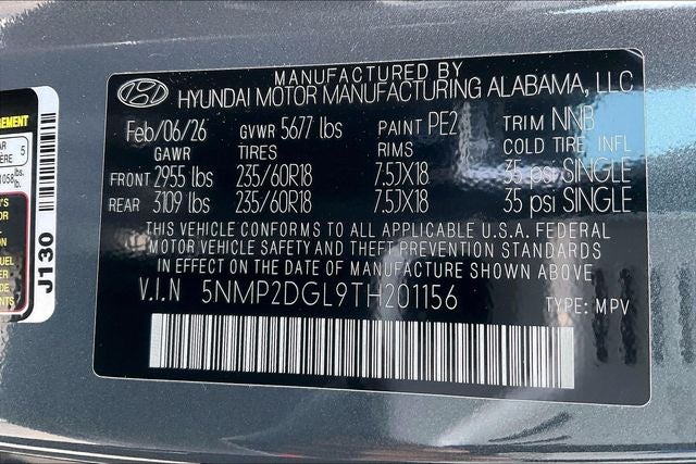2026 Hyundai SANTA FE SEL