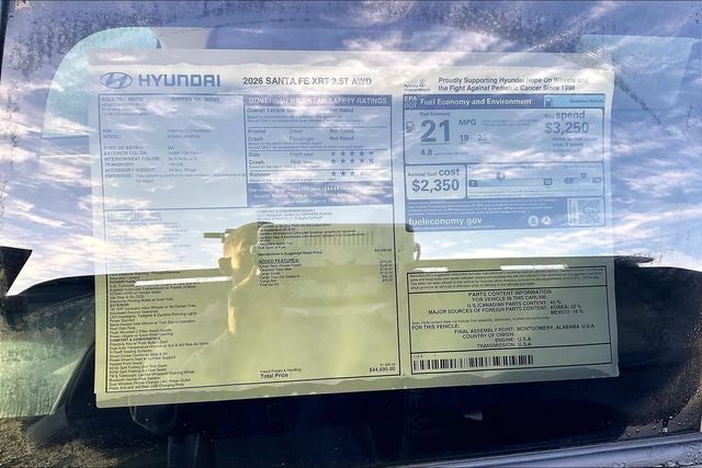2026 Hyundai SANTA FE XRT