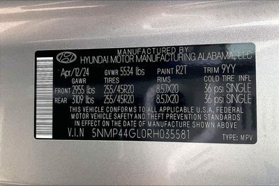 2024 Hyundai SANTA FE Limited