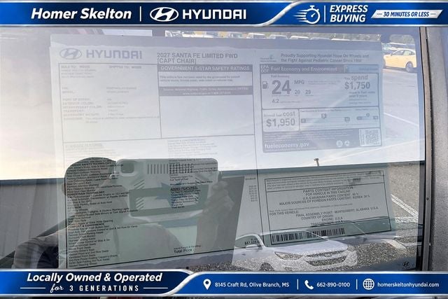 2027 Hyundai SANTA FE Limited