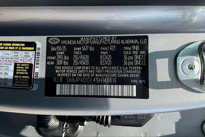 2025 Hyundai SANTA FE Limited