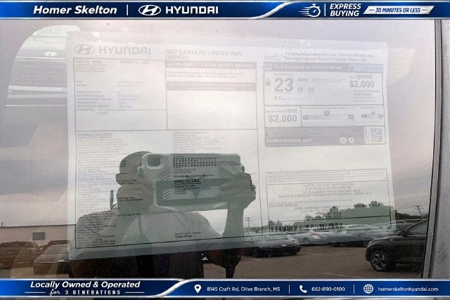 2027 Hyundai SANTA FE Limited 7 Passenger