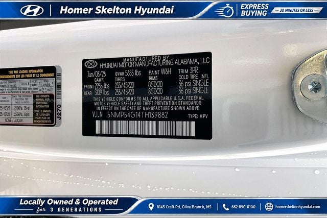 2026 Hyundai SANTA FE HYBRID Calligraphy