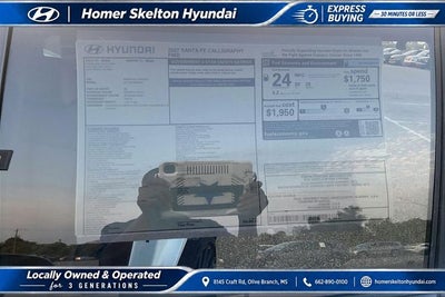 2027 Hyundai SANTA FE Calligraphy