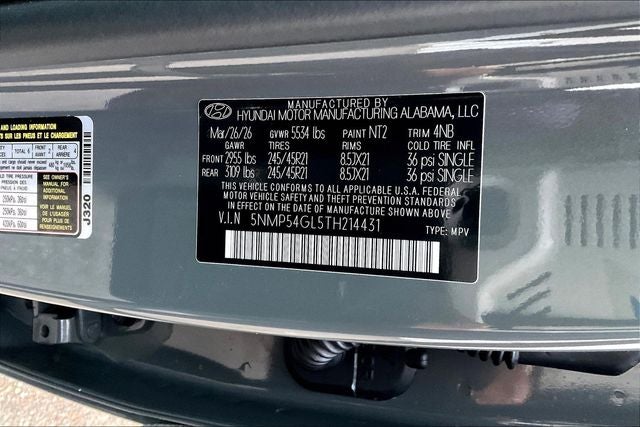 2026 Hyundai SANTA FE Calligraphy