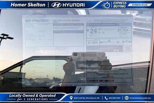 2027 Hyundai SANTA FE Calligraphy