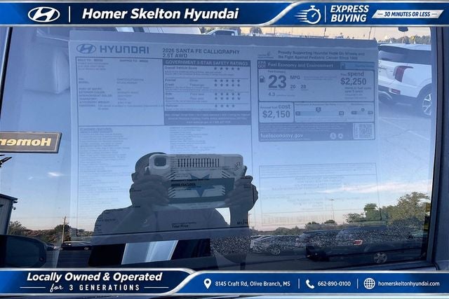 2026 Hyundai SANTA FE Calligraphy