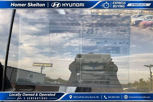 2027 Hyundai SANTA FE Calligraphy