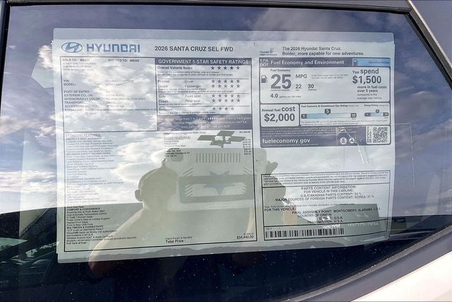 2026 Hyundai SANTA CRUZ SEL