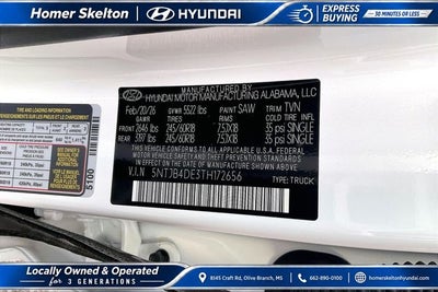 2026 Hyundai SANTA CRUZ SEL