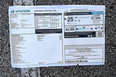 2026 Hyundai SANTA CRUZ SEL
