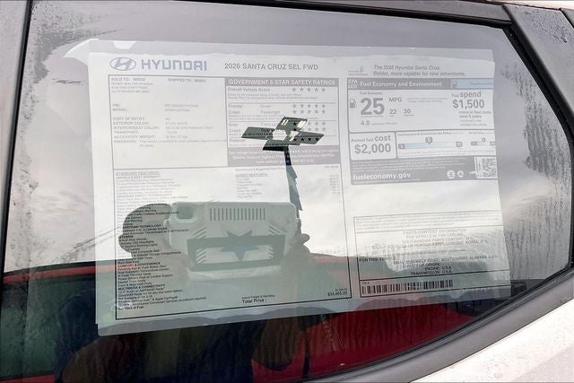 2026 Hyundai SANTA CRUZ SEL