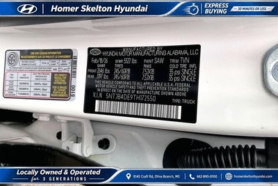 2026 Hyundai SANTA CRUZ SEL