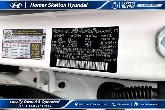 2026 Hyundai SANTA CRUZ SEL