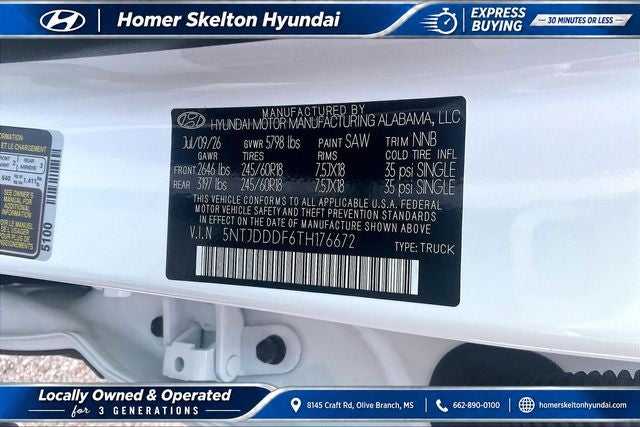 2026 Hyundai SANTA CRUZ XRT